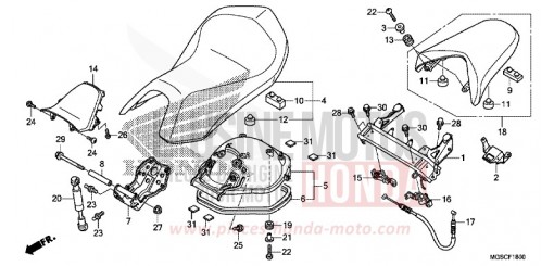 SIEGE NC700DD de 2013